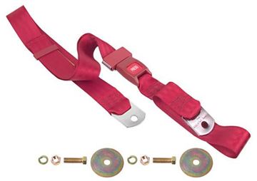Picture of SEAT BELT RED 74 : SBP-RED74 CAMARO 67-74