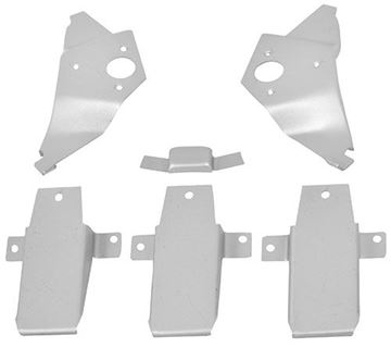 Picture of FASTBACK ROOF BRACKET SET 6PC. : 3643XK MUSTANG 67-68
