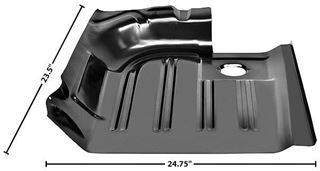 Picture of FLOOR PAN REAR SECTION LH 71-73 71-73 : 3648NB MUSTANG 71-73