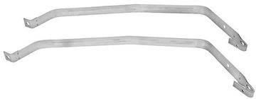 Picture of GAS TANK STRAPS 68-72 STAINLESS PR 68-72 : T28BS NOVA 68-72