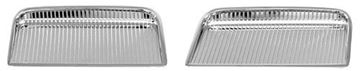 Picture of HOOD SCOOP CHROME 64 PAIR : 1509Y GTO 64-64