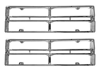 Picture of GRILLE 71-72 CHROME PAIR : 3032M FORD PU 71-72