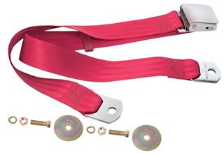 Picture of SEAT BELT DARK RED 60 : SBL-DR60 CHEVELLE 64-72