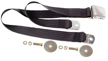 Picture of SEAT BELT BLACK 60 : SBL-BK60 CHEVY PICKUP 47-72
