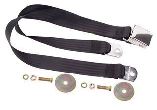 Picture of SEAT BELT BLACK 74 : SBL-BK74 CHEVY PICKUP 47-72