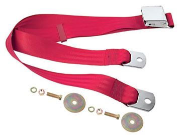 Picture of SEAT BELT DARK RED 74 : SBL-DR74 CHEVY PICKUP 47-72
