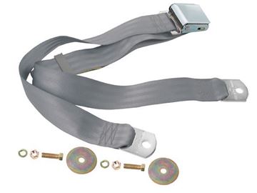 Picture of SEAT BELT LIGHT GRAY 60 : SBL-LG60 CHEVY PICKUP 47-72