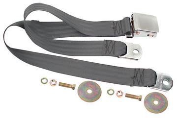 Picture of SEAT BELT DARK GRAY 60 : SBL-DG60 MUSTANG 65-73