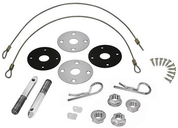 Picture of HOOD PIN KIT W/HARDWARE 1970-72 70-72 : 1470A EL CAMINO 70-72