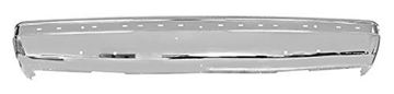 Picture of BUMPER FRONT CHROME 87-91 W/HOLES : 3009D FORD PU 87-91